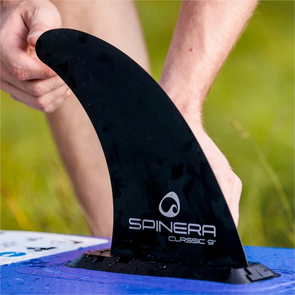 2026 Spinera SUP Slide-In Classic Nylon Fin 9 Inch SP-SUP-F-9 - Black